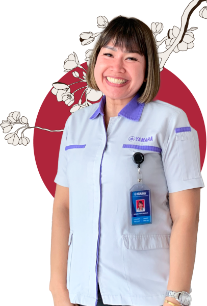 Meilda Tambunan, Senior Staff HR Yamaha Music Manufacturing Indonesia
